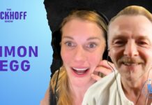 Simon Pegg Nerds out on Mission Impossible, Star Trek, and Broken Bones | The Sackhoff Show