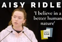 Daisy Ridley Reads an Urgent Letter to Planet Earth