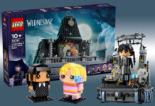 The LEGO Group Reveal Three Sets from Netflix Wednesday Series, Available October 1st