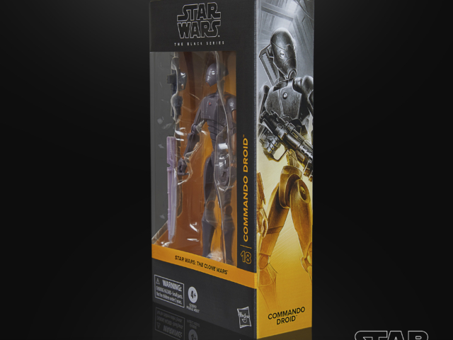 STAR WARS THE BLACK SERIES COMMANDO DROID – Package 2