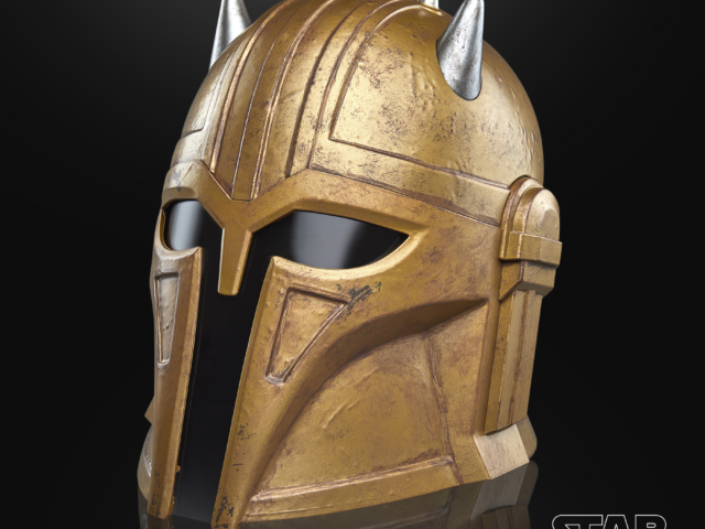 STAR WARS THE BLACK SERIES THE ARMORER ELECTRONIC HELMET 3