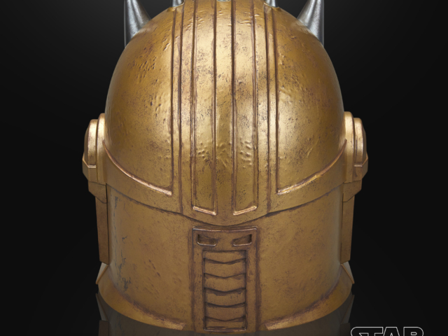 STAR WARS THE BLACK SERIES THE ARMORER ELECTRONIC HELMET 4