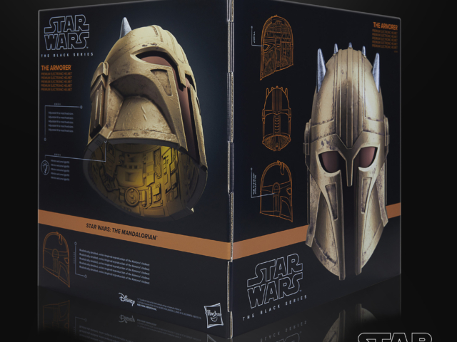 STAR WARS THE BLACK SERIES THE ARMORER ELECTRONIC HELMET – Package 3