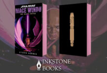 Sprayed and Signed Edition of Mace Windu: The Glass Abyss Available from Inkstone Books