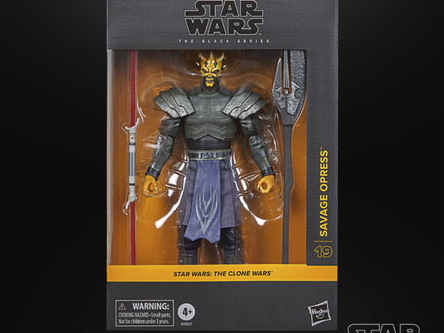 Star Wars The Black Series Savage Opress – Package 1