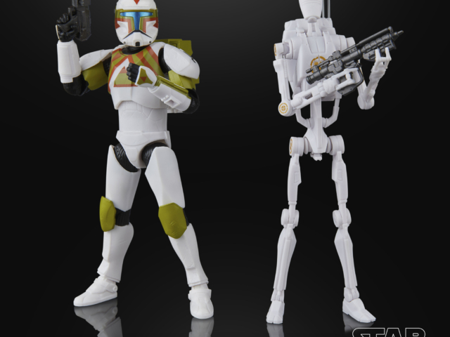 STAR WARS THE BLACK SERIES CLONE COMMANDO & B1 BATTLE DROID 1