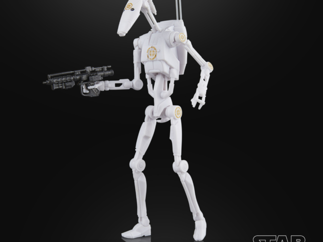 STAR WARS THE BLACK SERIES CLONE COMMANDO & B1 BATTLE DROID 12