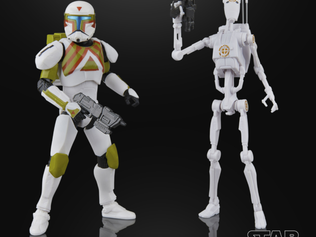 STAR WARS THE BLACK SERIES CLONE COMMANDO & B1 BATTLE DROID 2