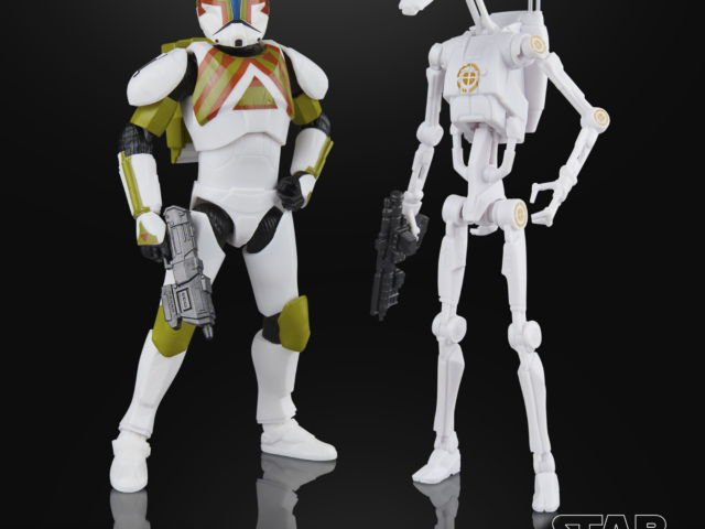 STAR WARS THE BLACK SERIES CLONE COMMANDO & B1 BATTLE DROID 3