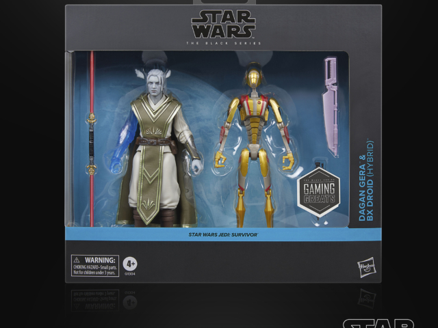 STAR WARS THE BLACK SERIES DAGAN GERA & BX DROID (HYBRID) – Package 1
