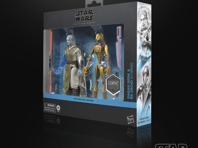 STAR WARS THE BLACK SERIES DAGAN GERA & BX DROID (HYBRID) – Package 2