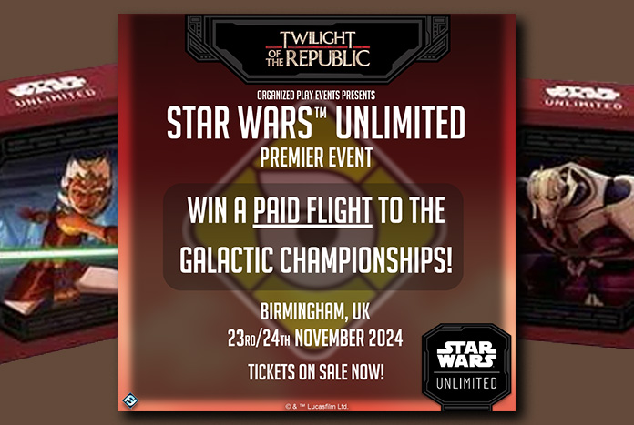 Star Wars Unlimited Premier Event Birmingham Nov24
