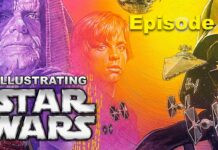 Illustrating Star Wars with Matt Busch | Adding Speckles and Splotches | Highlights Colorful Lights