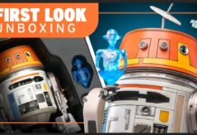 Hot Toys Ahsoka Chopper Star Wars Figure Unboxing | First Look