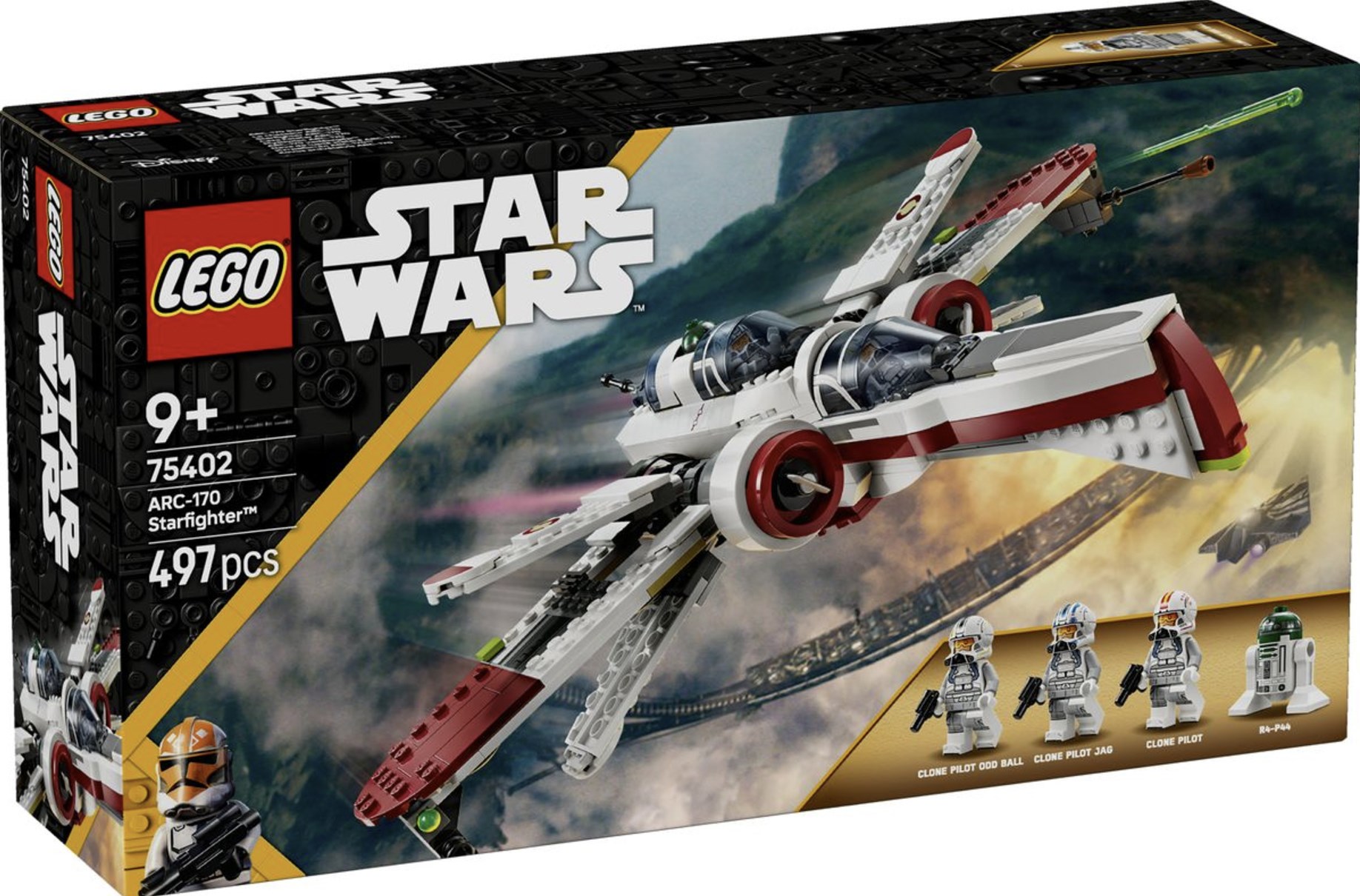 LEGO Star Wars ARC-170 Starfighter (#75402) Revealed - Jedi News
