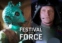 Paul Blake and Julian Glover Attending Festival of the Force, Newark Showground on February 1st