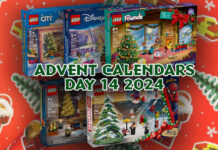 LEGO CITY, Disney, Friends, Harry Potter and Marvel Advent Calendars 2024 – Day 14