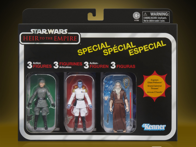 STAR WARS TVC Star Wars Heir to the Empire Figure 3-Pack – Package 1