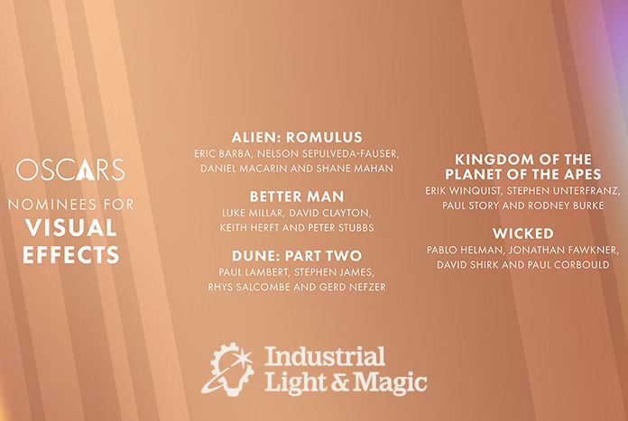 ILM Oscars Nominations Jan25