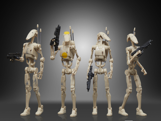 STAR WARS THE VINTAGE COLLECTION BATTLE DROID 4-PACK 8