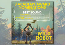 The Wild Robot Earns 3 Academy Awards Nominations Including Best Sound for Skywalker Sound