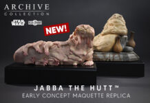 Regal Robot Reveal the Archive Collection Jabba the Hutt Early Concept Maquette Replica