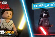 Darth Vader vs. Rey Lightsaber Battles Compilation | LEGO Star Wars: Holiday Special