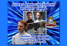 Robert Emms Attending Star Wars Fan Fun Day on May 4th, 2025