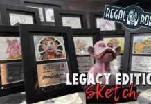 Closer Look at Nien Nunb Legacy Sketches by Regal Robot | On Sale Later Today