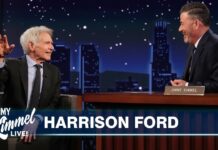 Harrison Ford Talks Captain America: Brave New World on Jimmy Kimmel Live