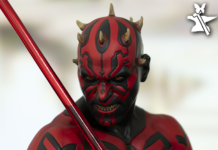 Gentle Giant Ltd. Darth Maul (Shirtless) Mini Bust from Star Wars: The Clone Wars