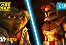 Yoda Teaches Stormtroopers Important Lessons About Battle | The Clone Wars | Star Wars Kids
