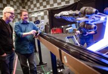Adam Savage Learns How ILM Films Star Wars Motion Control Spaceships!