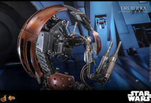 Hot Toys Droideka Sixth Scale Figure Unboxing | First Look