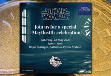See 501st UK Garrison at Royal Selangor Store at Battersea Power Station on May 24th, 2025