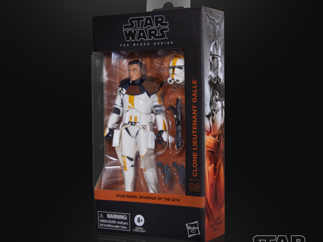 STAR WARS THE BLACK SERIES CLONE LIEUTENANT GALLE – Package 2