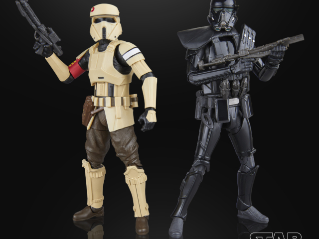 STAR WARS THE BLACK SERIES SHORETROOPER & DEATH TROOPER 2