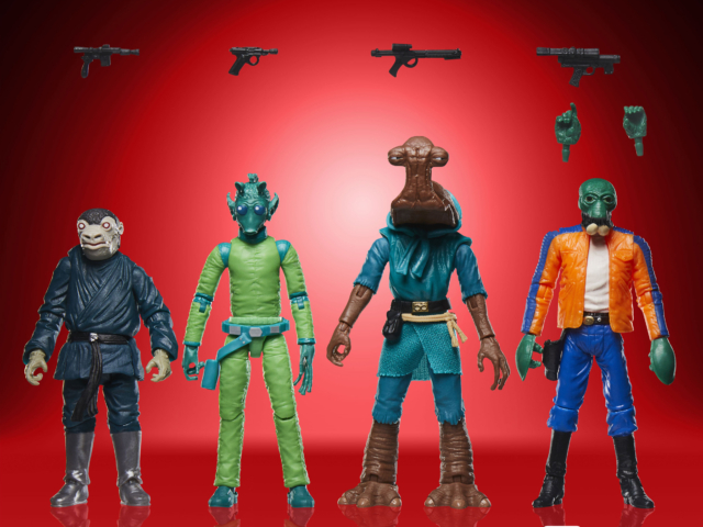 STAR WARS THE VINTAGE COLLECTION CANTINA ADVENTURE 4-PACK 4