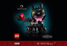 LEGO Icons How to Train Your Dragon: Toothless, Available July 1st