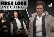 Hot Toys Han Solo Figure from Star Wars: Return of the Jedi Unboxing | First Look