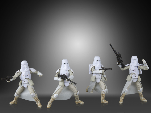 STAR WARS THE VINTAGE COLLECTION SNOWTROOPER 4-PACK 5