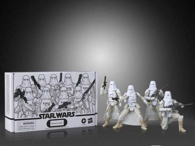 STAR WARS THE VINTAGE COLLECTION SNOWTROOPER 4-PACK – Package 3