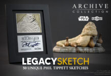 Jabba the Hutt Legacy Sketches by Phil Tippett | On Sale Later Today at Regal Robot
