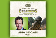 First Guest Announced for Echo Base Live Episode XVII as Andy Secombe