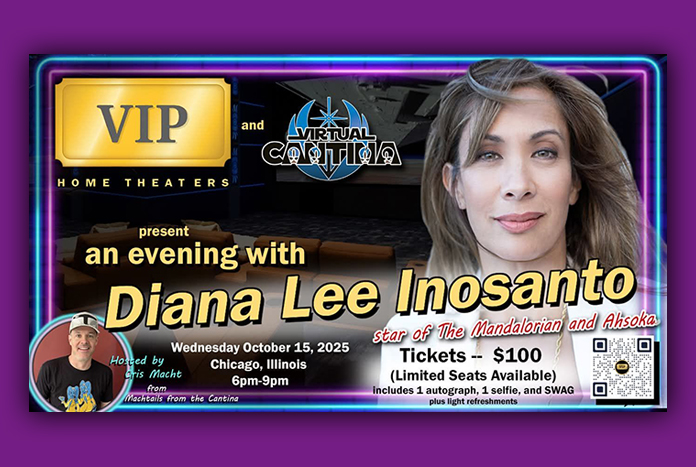 VIP Home Theaters Virtual Cantina Diana Lee Inosanto Aug25