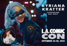 Kyriana Kratter Attending L.A. Comic Con on September 27th, 2025