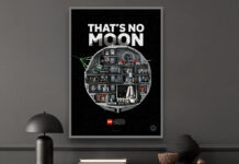 LEGO Star Wars Death Star Supersize Premium Print, Available October 1st for Insiders