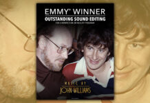 Music by John Williams Wins Creative Arts Emmy for Outstanding Sound Editing
