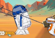 R2-D2, BB-8 and Rey’s Lightsaber on the Loose! | Droid Diaries | Episode 3 | Star Wars Kids