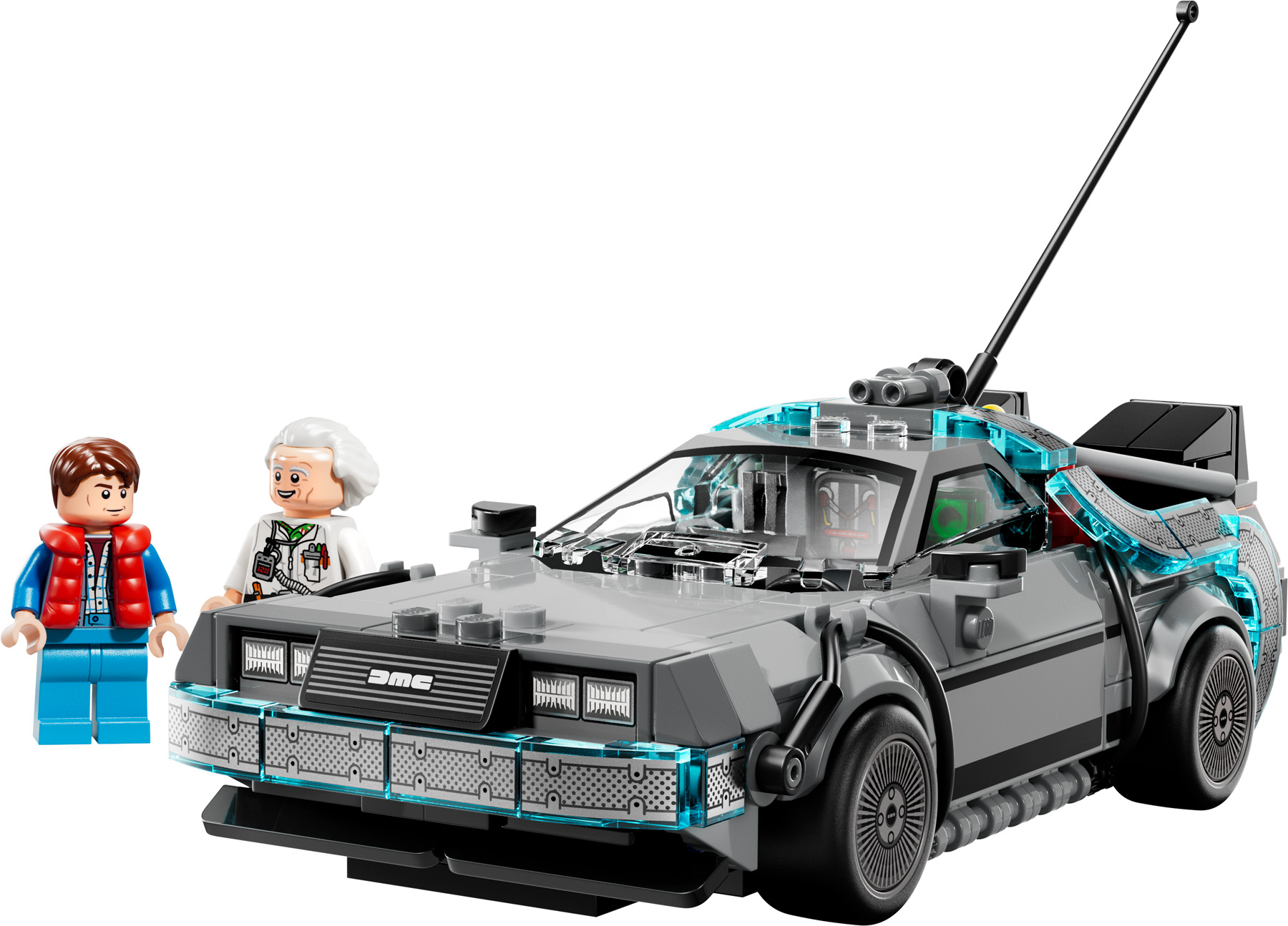 LEGO Speed Champions Time Machine from Back to the Future Revealed